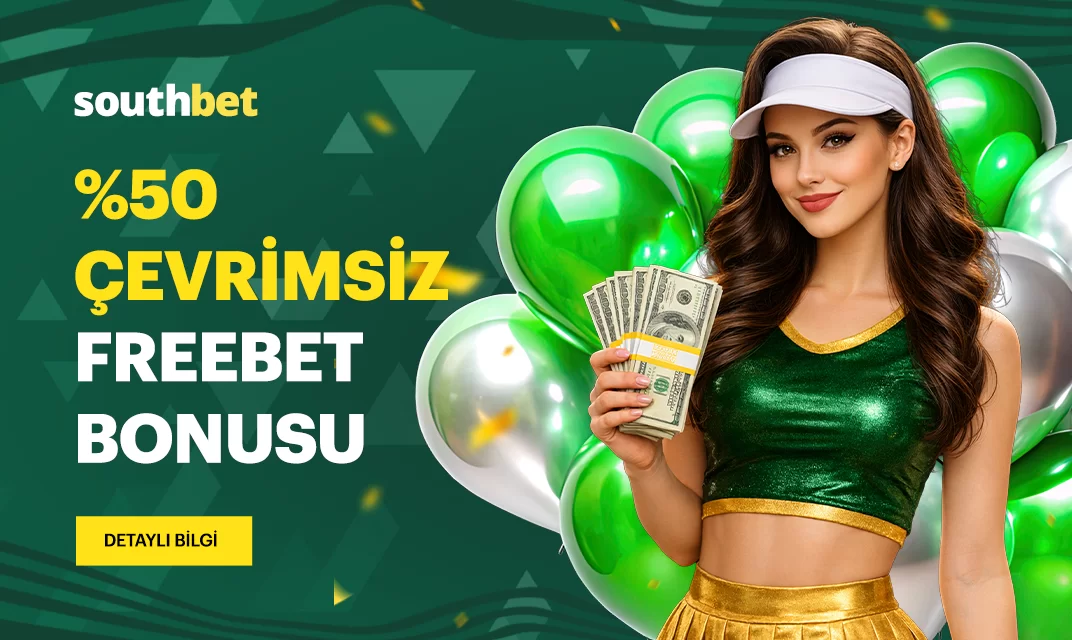 Southbet %50 Çevrimsiz Freebet
