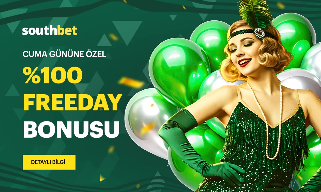 Southbet %100 Freeday Bonusu (Cuma)